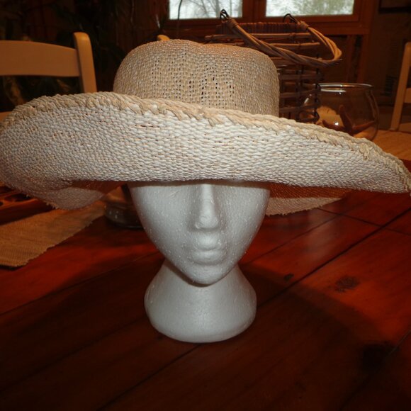 Sundance Distant Horizon Paper Straw Hat by Pistil White O/S Floppy main image 6